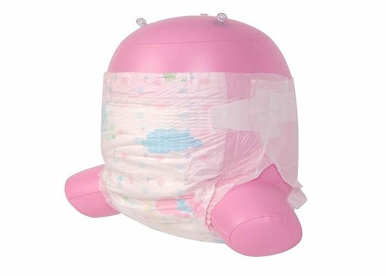 Kundengebundenes blaues ADL-Baby-Baumwollwindel-Hosen PET Breathable Backsheet