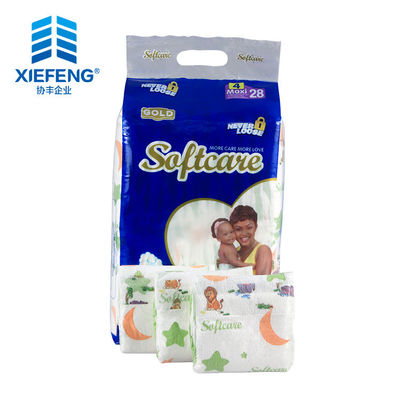Ultra dünnes Baby-Wegwerfwindeln 450*320mm verbreitern Umarmungs-elastischen Bund