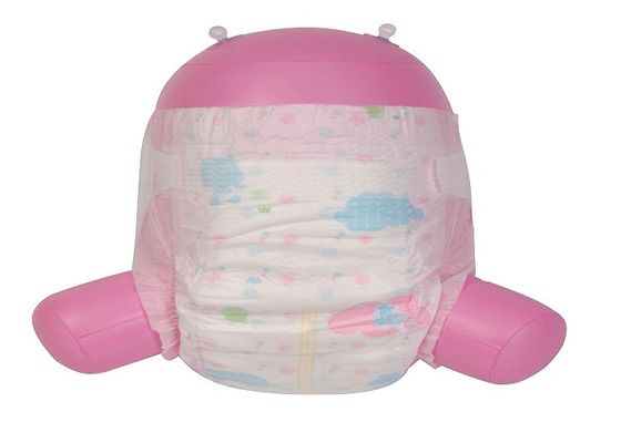 Grünes weißes Baby-Windel3ms Side Tape Non ADL weiches Gewebe