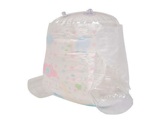 Grünes weißes Baby-Windel3ms Side Tape Non ADL weiches Gewebe