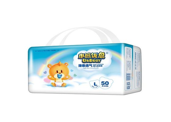 USA-Flaum-Massen-Säuglingsbaby-Windeln 360 Grad-elastischer Stretchable Bund