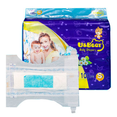 Verhinderungs-Kanal-neugeborene Baby-Windel-wasserdichte Wegwerfwindeln des Leck-3D
