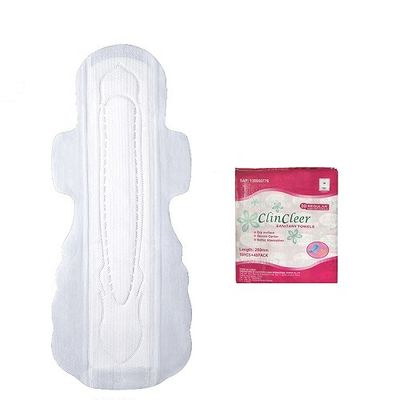 Tag benutzte geflügelte Baumwolldamenbinde 240mm ultra dünn mit Leakguard