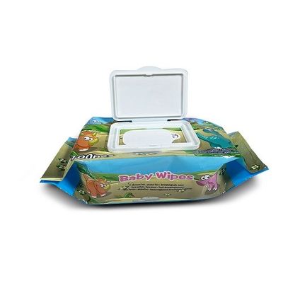 50gsm Spunlace keine Fluorescer-Baby-Feuchtpflegetücher für neugeborene Babys