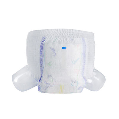 Breathable Backsheet-Hosen-Art Windeln weiße ADL-Größe 4 ziehen Windeln hoch