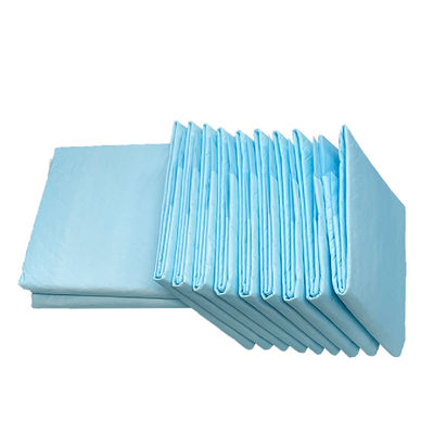 Inkontinenz Underpads der blaue Farbe-SAP-Wegwerfinkontinenz-Bett-Auflagen-60*60cm