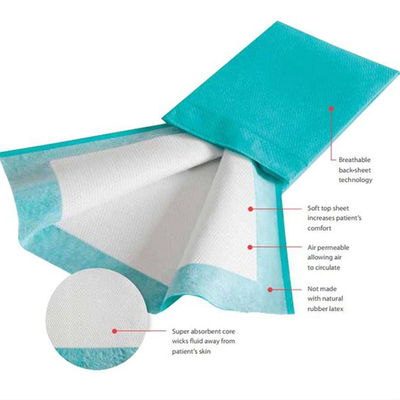 Super saugfähige Inkontinenz-Bett-Auflagen-ändernde Auflagen-Wegwerfzwischenlagen 45*60cm
