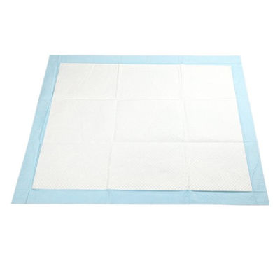 Trockene blaue gesponnene 60*150cm Wegwerfwelpen-Oberflächenauflagen Haustier Underpads nicht