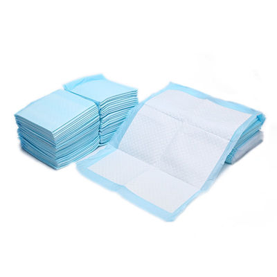 Trockene blaue gesponnene 60*150cm Wegwerfwelpen-Oberflächenauflagen Haustier Underpads nicht