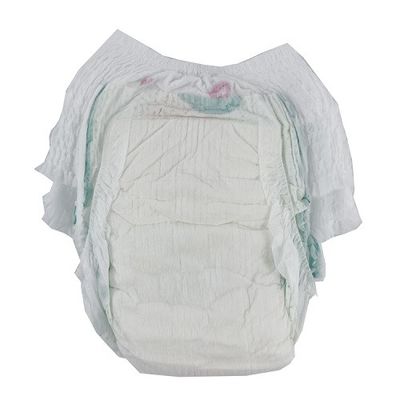 Nichtgewebtes Topsheet druckte Säuglingsbaby-Windeln mit PET Film Backsheet
