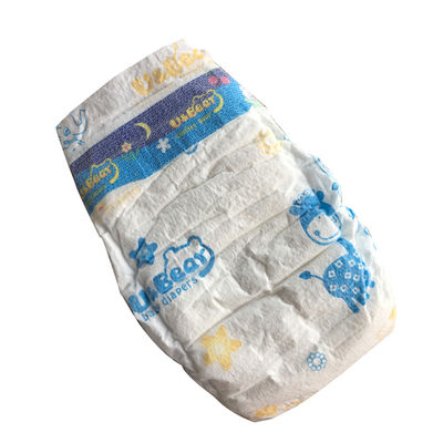 Weiße Leck-Verhinderungs-weiche Baby-Windel S M L XL ADL 3D