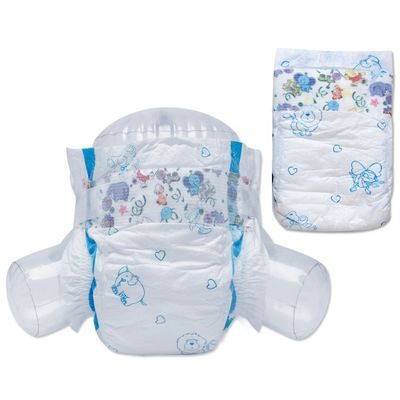 Leck-Schutz-Windel-Farbe FDAs nichtgewebte gedruckt für Säuglingsbaby