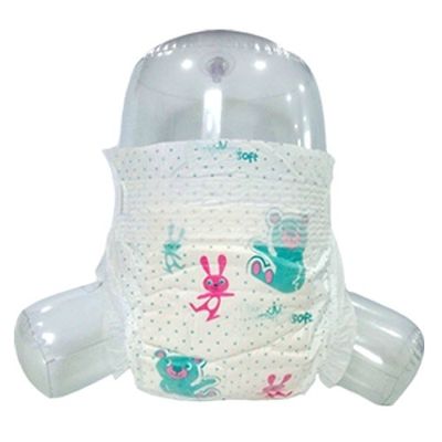 Verhinderungs-weiche Breathable Baby-Windel des Leck-3D mit hydrophilem nichtgewebtem Topsheet