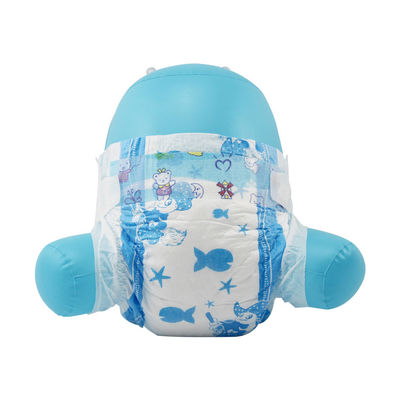 Ultra dünnes Durchsickern der Verhinderung 3D Wegwerfbaby-Windeln mit grün-blauem ADL