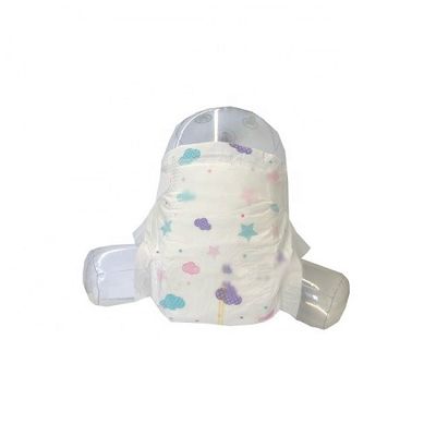 Nichtgewebte Topsheet-Gewebe formen Flausch-Band-trockene Baby-Windeln