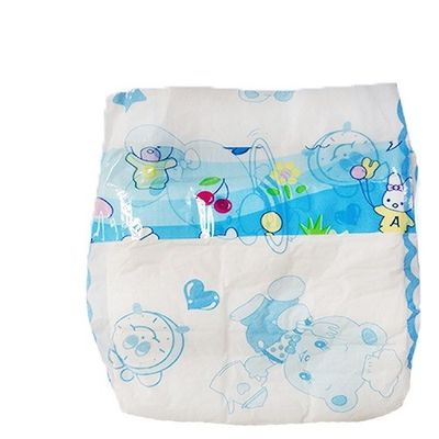 Nichtgewebte Topsheet-Gewebe formen Flausch-Band-trockene Baby-Windeln