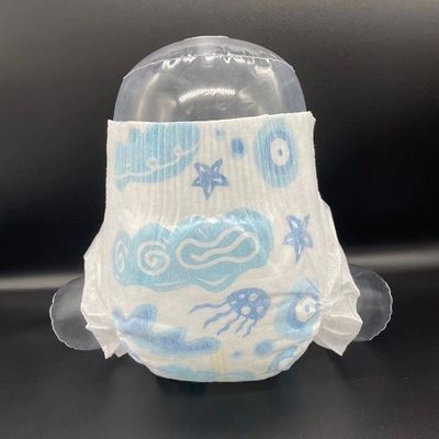Hypoallergenic Flausch-Band blaue empfindliche Haut-Windeln ADL
