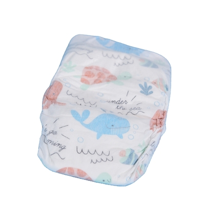Nicht gesponnene Topsheet-Flaum-Massen-Baby-weiche Windeln keucht Schutz des Leck-3D