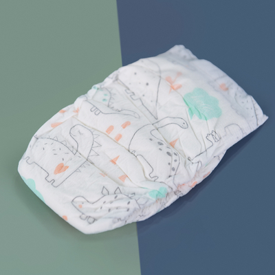 Nicht gesponnene Topsheet-Flaum-Massen-Baby-weiche Windeln keucht Schutz des Leck-3D