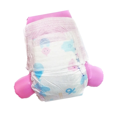 Nicht gesponnener Druck-weiche weiche Baby-Windel-Breathable Stoff des Gewebe-3d wie