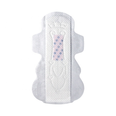 Tagesgebrauchs-Dame Sanitary Napkin der geflügelte Baumwollweibliche Auflagen-245mm