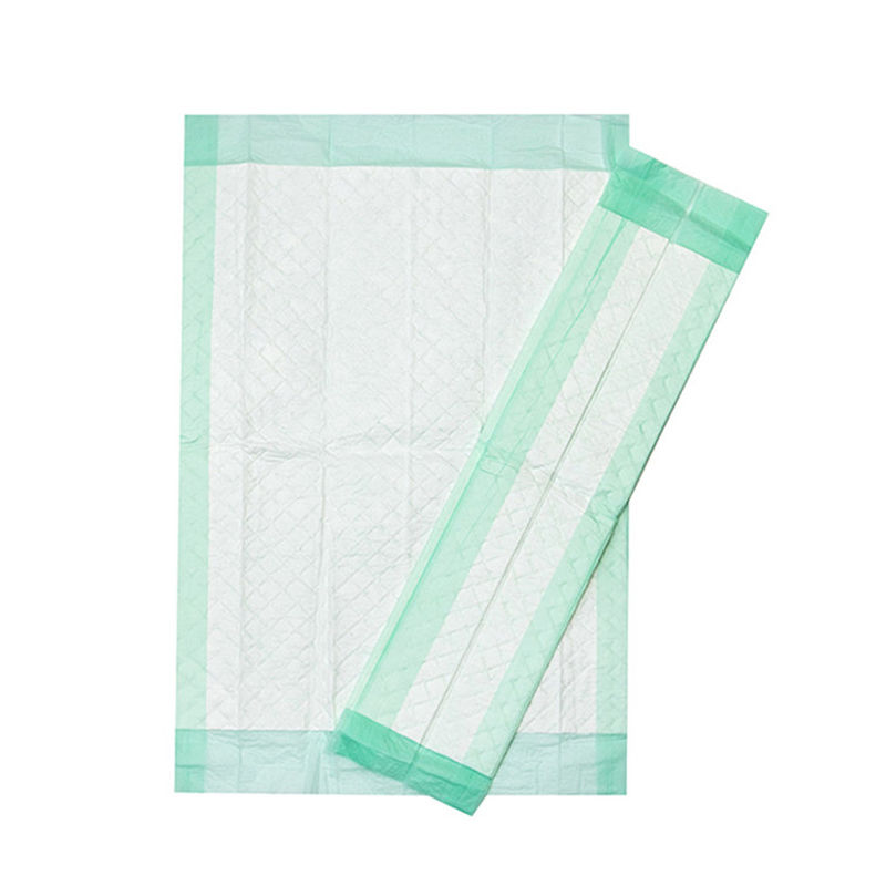 Wegwerfbett PET Backsheet 60*90cm japanische SAP blaue Farbe Underpads